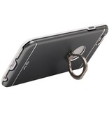 QY Ring Holder Aluminum Cover for iPhone 6 Plus Gray