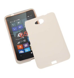 Caso de TPU para Microsoft Lumia 650 con el empaquetado Blanca