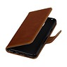 Pull Up PU-Leder-Art-Buch Galaxy A3 2016 A310F Brown