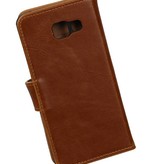 Pull Up di elaborazione di stile del libro in pelle Galaxy A3 2016 A310F Brown