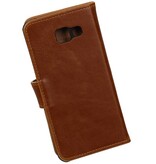 Pull Up PU Leather Bookstyle for Galaxy A3 2016 A310F Brown