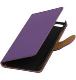 Tipo de encapsulado libro para Xiaomi MI 5 púrpura