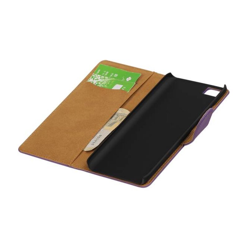 Tipo de encapsulado libro para Xiaomi MI 5 púrpura