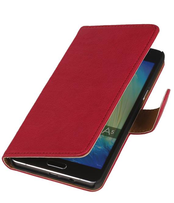 Washed Leather Bookstyle Case for iPhone 6 Pink