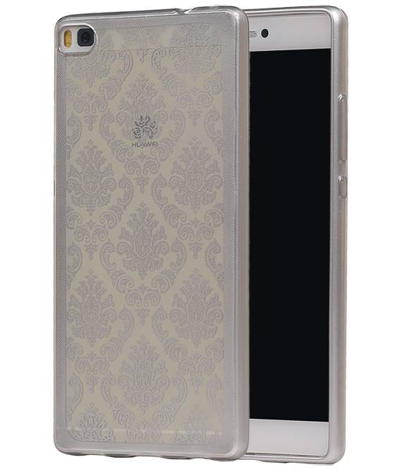 TPU Palace 3D Back Cover for Honor 8 Silver