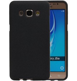 Case Look sable TPU pour Galaxy J5 2016 J510F Noir