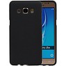 Sand Look TPU Hoesje voor Galaxy J5 2016 J510F Zwart