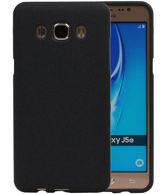 Sand Look TPU Case for Galaxy J5 2016 J510F Black