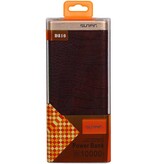 Power Bank D810 met ingebouwd iPhone kabel 10000mAh D.Bruin