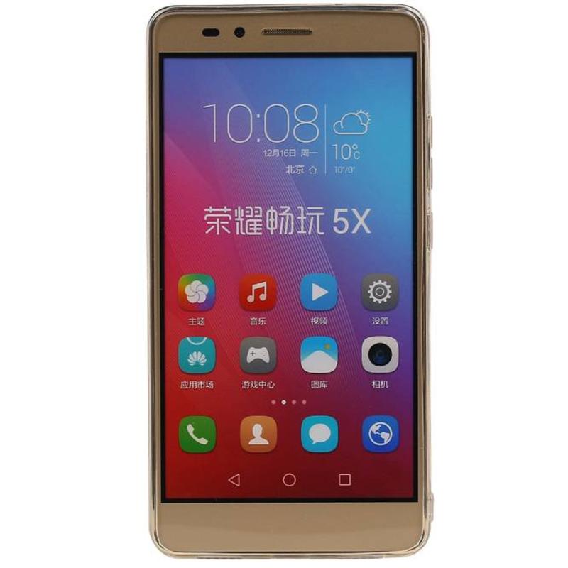 Transparent TPU Case for Huawei Honor 5X Ultra-thin