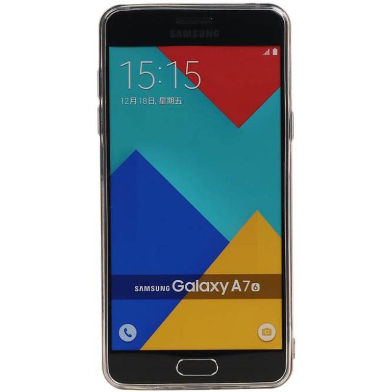 Gennemsigtig TPU Taske til Galaxy A7 (2016) A710F Ultra-t