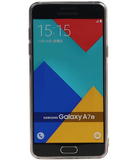 Gennemsigtig TPU Taske til Galaxy A7 (2016) A710F Ultra-t