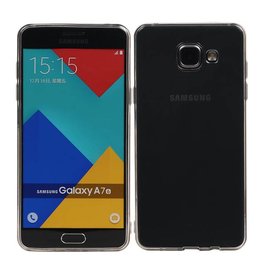 Gennemsigtig TPU Taske til Galaxy A7 (2016) A710F Ultra-t