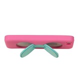 Stehend Schmetterlings-TPU für iPhone 5 Rosa