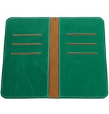 Pull Up Wallet Size L Green