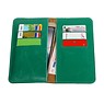 Pull Up Wallet Size L Green