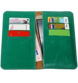 Pull Up Wallet Size L Green