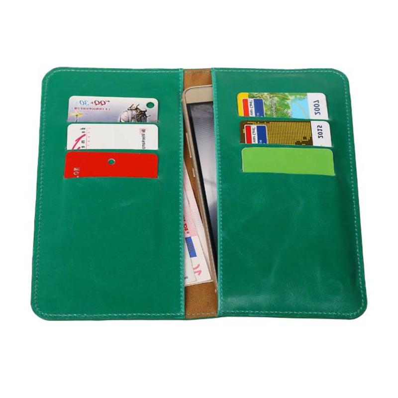 Cartera Pull Up Talla L Verde