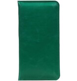 Pull Up Wallet Size L Green