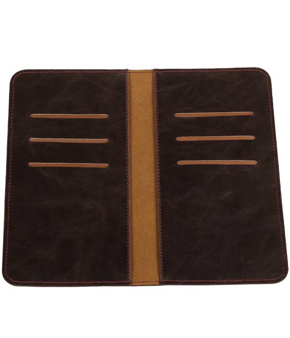 Pull Up Wallet Size L Mocca