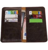 Pull Up Wallet Size L Mocca