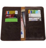 Pull Up Wallet Size L Mocca