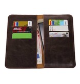 Pull Up Wallet Größe L Mocca