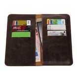 Pull Up Wallet Size L Mocca