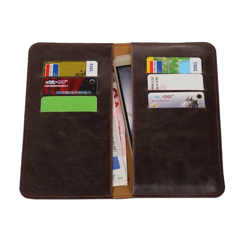 Pull Up Wallet Size L Mocca