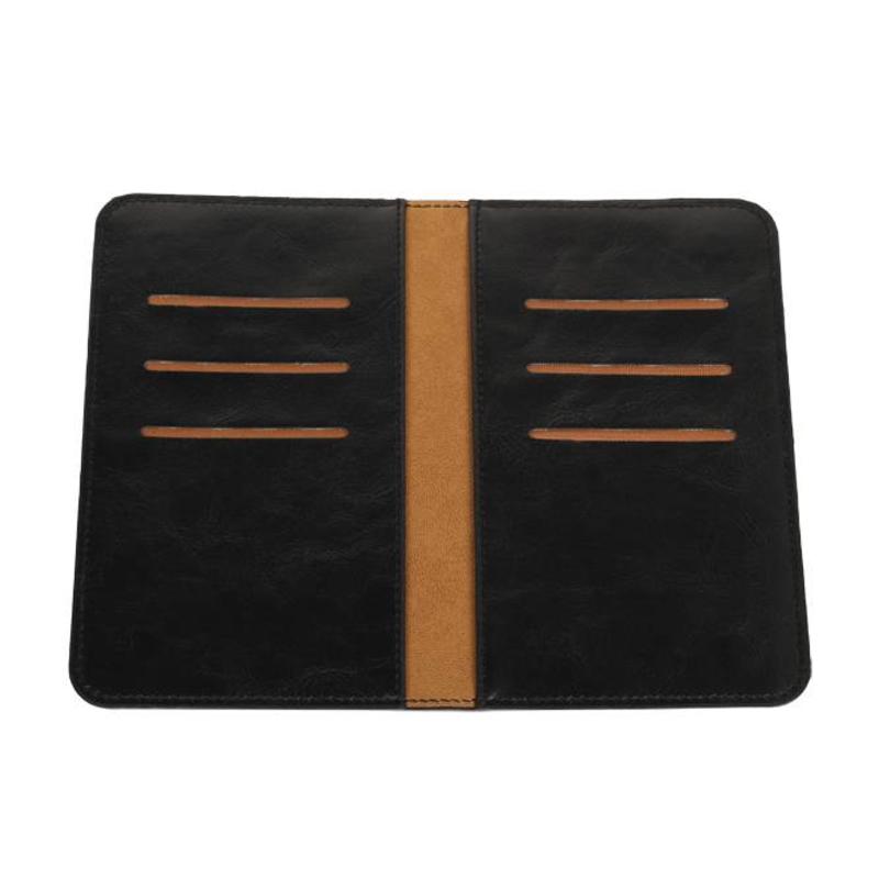 Pull Up Wallet Size M Black