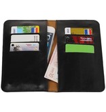 Pull Up Wallet Size M Black