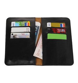 Pull Up Wallet Size M Black