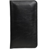 Portefeuille Pull-Up Taille M Noir