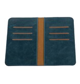 Portafoglio Pull Up Taglia M Blu