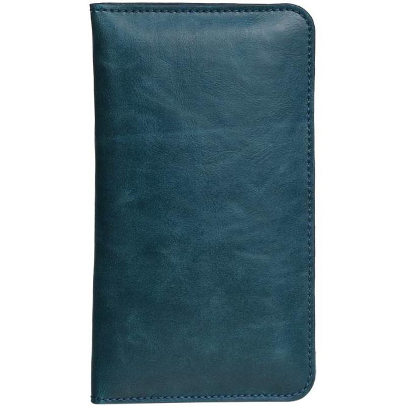 Pull Up Wallet Size M Blue