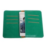 Pull Up Portemonnee Maat M Groen