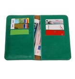 Portefeuille Pull-Up Taille M Vert