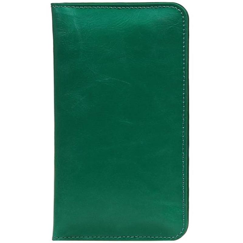 Pull Up Wallet Size M Green
