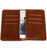 Pull Up Wallet Size M Brown