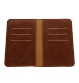 Cartera Pull Up Talla M Marrón