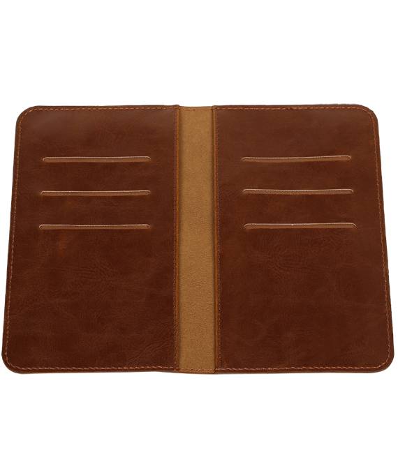 Pull Up Monedero Tamaño M Brown