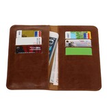 Pull Up Wallet Größe M Brown