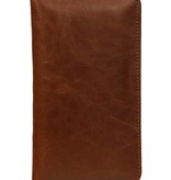 Pull Up Wallet Size M Brown