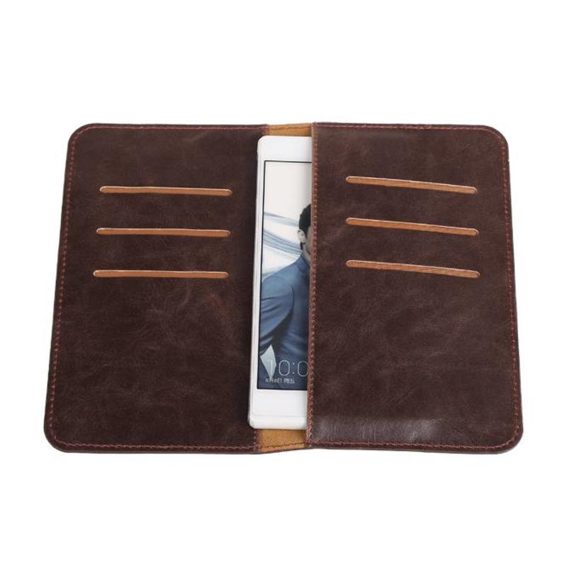 Cartera Pull Up Talla M Mocca