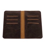 Cartera Pull Up Talla M Mocca