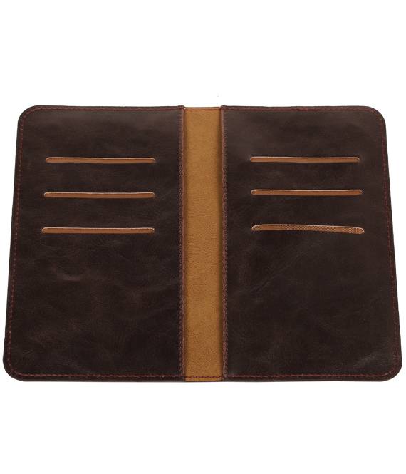 Pull Up Wallet Taille M Mocca