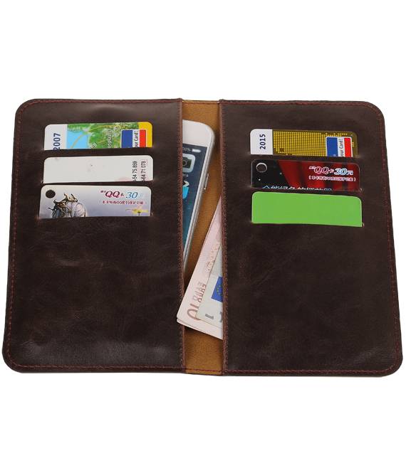 Pull Up Wallet Size M Mocca