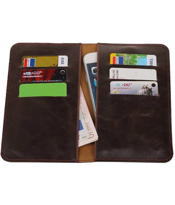 Pull Up Wallet Size M Mocca