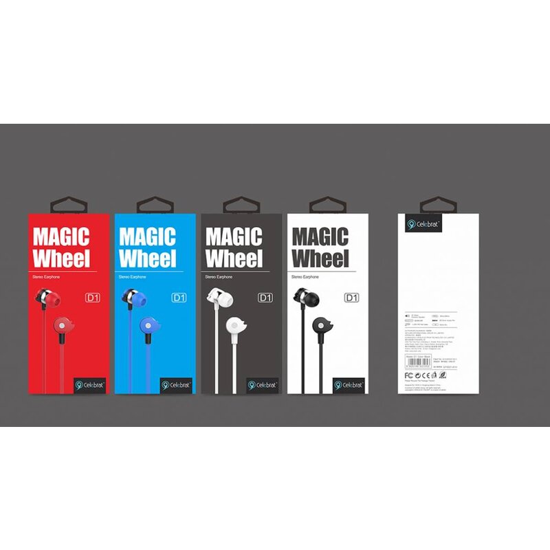 Auriculares modelo D1 azul