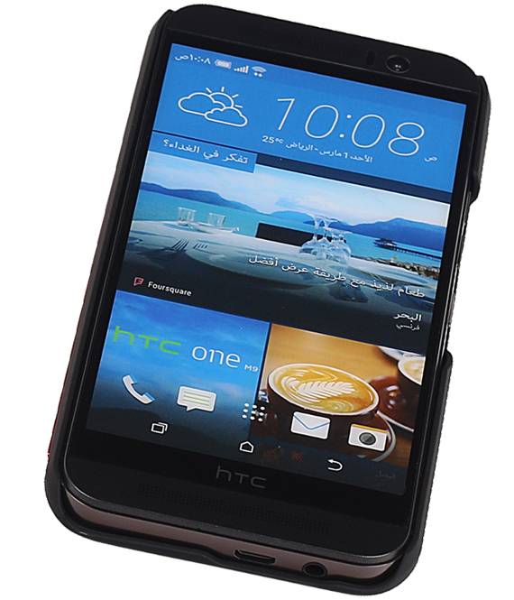 Light Aluminum Hardcase for HTC One M9 Black